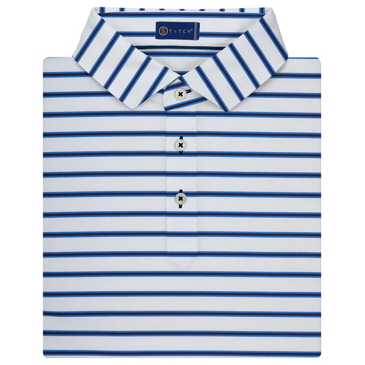 STITCH Canal Stripe Polo