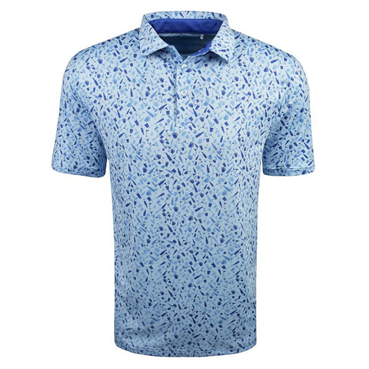 Snake Eyes Golf 19th Hole Print Polo