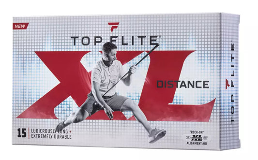 2 for $20 Top Flite 2022 XL Distance Golf Balls - 15 Pack