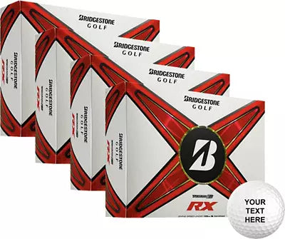 Bridgestone 2024 Tour B RX Personalized Golf Balls - 4 Dozen