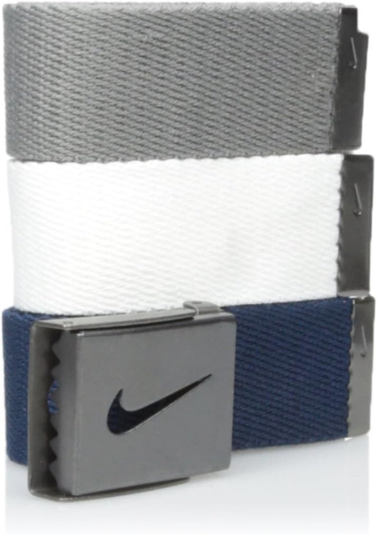 Nike Men's 3 Pack Golf Web Belt