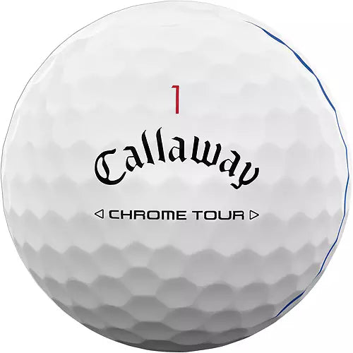 Callaway 2024 Chrome Tour Triple Track Golf Balls - 4 Dozen