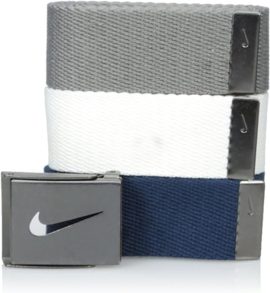 Nike Men's 3 Pack Golf Web Belt