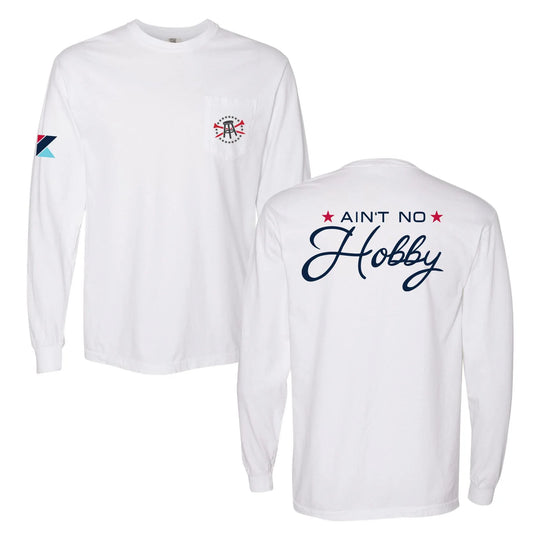 BARSTOOL - AIN'T NO HOBBY LONG SLEEVE POCKET TEE