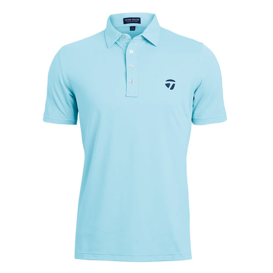 TAYLORMADE | PETER MILLAR  MESH POLO KELLY HARD COLLAR