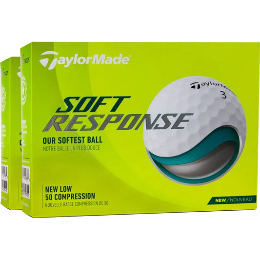 Taylor Made Soft Response Golf Balls - Double Dozen