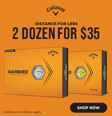 2 Dozen for $35 - Callaway Warbird Golf Balls