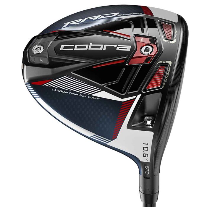 Cobra King Radspeed Driver Peacoat/Red