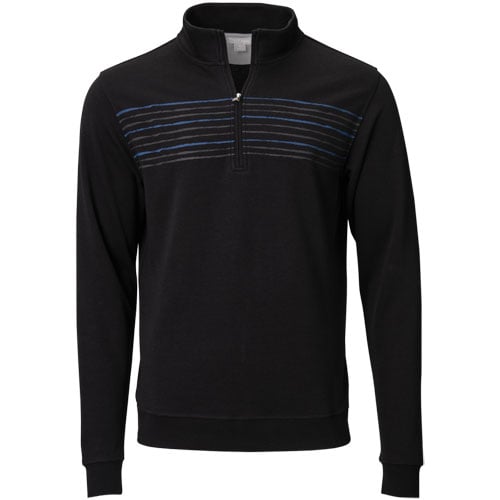 TGW Men's Chest Stripe 1/4 Zip Golf Pullover