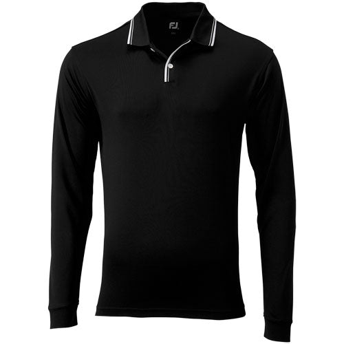 FootJoy Men's Lightweight Pique Sun Protect Long Sleeve Golf Shirt - Previous Season Style