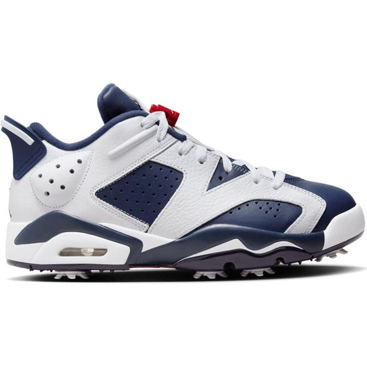 Nike Jordan Retro 6 G Golf Shoes White/Midnight Navy/Varsity Red