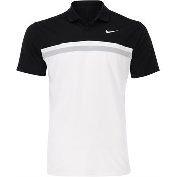 Nike Dri-Fit Victory ColorBlocked Shirt Polo Short Sleeve Golf Apparel